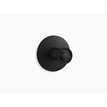 Kohler Components Thermostatic Valve Trim With Industrial Handle T78027-9-BL